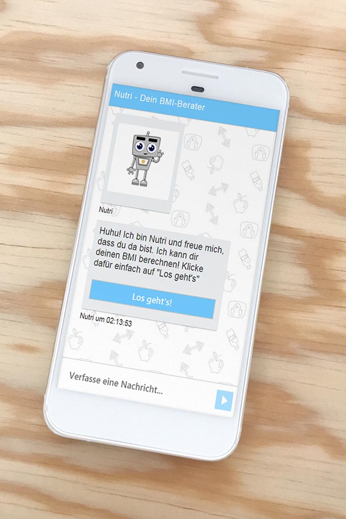 Nutri Mockup Beispiel