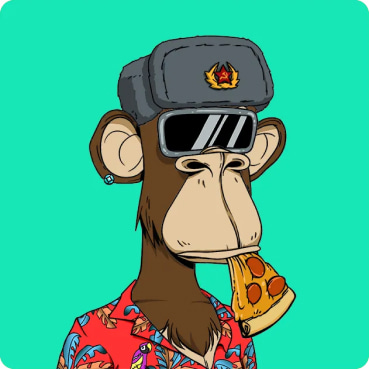 One of the generated images from the Bored Ape Yacht Club