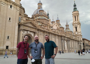 our drupal team in Zaragoza for the drupalcamp 